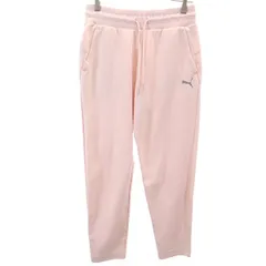 PUMA プーマ スウェットパンツ S ピンク レディース 古着