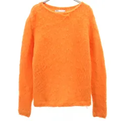 ZARA ザラ 長袖 セーター L オレンジ ニット レディース 古着