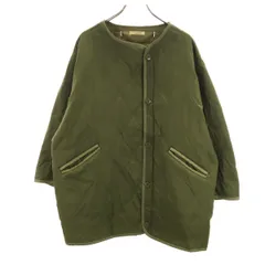 FREAK'S STORE フリークスストア ライナー キルティングジャケット F カーキ レディース 古着のサムネイル