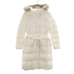 UNIQLO ユニクロ ライトウェイト ダウンコート S ホワイト レディース 古着