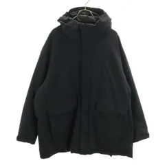 UNIQLO ユニクロ ハイブリッド ダウンパーカー 4XL ブラック ビッグサイズ メンズ 古着