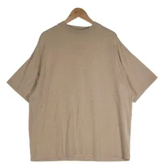 FOG ESSENTIALS エッセンシャルズ フロントラバーロゴ Tシャツ ベージュ Size S