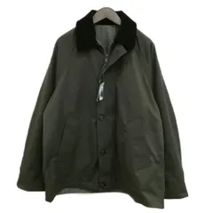 フリークスストア FREAKS STORE リラックスフィット リバーシブル ハンティング ジャケット 襟コーデュロイ S オリーブ グレー