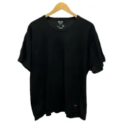 シュプリーム SUPREME ×Hanes Tシャツ 半袖 無地 ロゴ 黒 ブラック