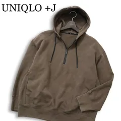 UNIQLO +J ユニクロ × ジルサンダー 通年★ ドライ スウェット ハーフジップ パーカー Sz.M　メンズ