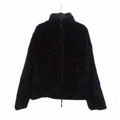 アルマーニ コレツィオーニ ARMANI COLLEZIONI リバーシブル ラビットファーブルゾン ナイロンブルゾン ワンポイント ロゴ 48 黒 ブラックのサムネイル