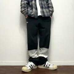 90s Adidas アディダス ヴィンテージ 3本線 コットン スウェットパンツ