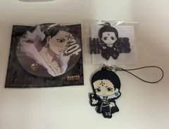 HUNTER×HUNTER クロロ 缶バッジ アクリルキーホルダー ラバーストラップ まとめ出品