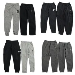 古着卸 まとめ売り ナイキ NIKE スウェット パンツ 8枚セット (メンズ M /L ) ジョガーパンツ カーゴ 中古 古着 ND3454