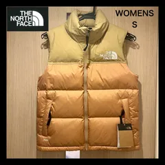★新品★ THE NORTH FACE WOMENS 1996 RETRO NUPTSE VEST ベージュ系　レディース　S ダウンベスト