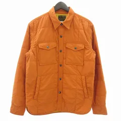 ダブルアールエル RRL 23年製 キルティング 中綿ジャケット オレンジ S