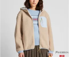 UNIQLO x JW ANDERSON ボアフリース パーカー ブルゾン ユニクロ