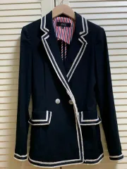 ダーク ネイビー レディース スーツ ジャケット