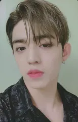 【中古】コレクションカード(男性) SEVENTEEN/S.COUPS(エスクプス)/衣装黒・口閉じ・顔左向き・裏面黒/CD「3RD Album ： An Ode(Real ver.)封入特典フォトカード