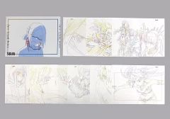 [중고] 원화 일러스트 보드 Fate / Grand Order - 절대 마수 전선 바빌로니아 - 4 ANIPLEX + 구입 특전 복제 원화 세트
