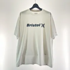 【中古】F.C.Real Bristol×HurleyX　半袖Tee　ホワイト　サイズM エフシーレアルブリストル ハーレー[17]のサムネイル