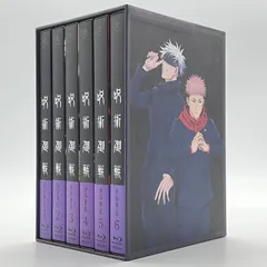 【Blu-ray】呪術廻戦 渋谷事変 初回生産限定版 ブルーレイ 全6巻 セット 全巻収納BOX付き #nn
