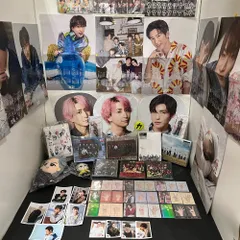 06w15931 SnowMan CD＋DVD ほかグッズ大量まとめ売り 目黒蓮/佐久間大介/岩本照/宮舘涼太/阿部亮平/深澤辰哉/ラウール/向井康二/渡辺翔太  STARTO ENTERTAINMENT  【中古品】