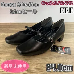 パンプス 黒 ブラック 24.0cm 就活  オフィス ローヒール ストラップ