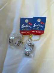 ギャル レオパード ハローキティ キーホルダー (GOLD)