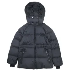 22aw バーバリー BURBERRY Broadwas hooded padded jacket ダウンジャケット コート ブルゾン アウター フーデッド ジップアップ チェック 8044408 サイズXS 黒 ブラック レディース/◇11/