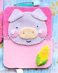 お名前 キーホルダー ひらがなローマ字 フェルト お守り ハンドメイド