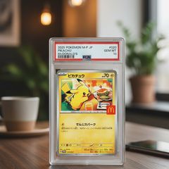 PSA10】マクドナルド ハッピーセット ピカチュウ プロモ 020/M-P