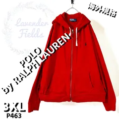 ポロバイラルフローレンスウェットパーカーP463大きいサイズ刺繍ロゴ3XLアメリカ古着