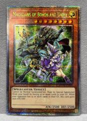 遊戯王 英語  北米  【DUNE】結束と絆の魔導師   25thシークレットレア 1st