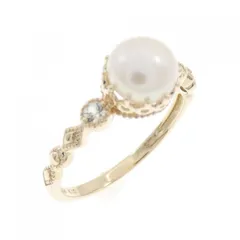 K10YG 淡水パール リング 6.3mm