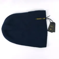 BALMAIN バルマン H＆M エイチアンドエム コラボ リミテッドエディション ウール ニット キャップ 帽子 ビーニー ネイビー ワンサイズ 847681 新品未使用