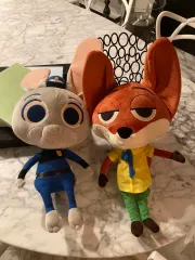 ディズニー ズートピア ニック＆ジュディ ぬいぐるみ
