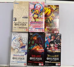ワンピースBOX 未開封品　６BOXセット　エクストラブースター・メモリアルコレクション・プレミアムブースター・新時代の主役・双璧の覇者・新たなる皇帝