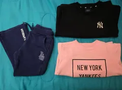 MLBキッズ 裏起毛パーカー/ズボン セット