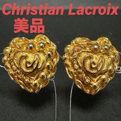 Christian Lacroix コーラルハートイヤリング - メルカリ