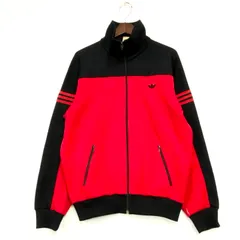 【中古】【メンズ】 adidas アディダス 70-80S TRACK JACKET トラックジャケット デサント期 西ドイツ製 ジャージ ロゴ 刺繍 ライトアウター  【146-241216-ay-04-IZU】