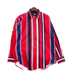 【中古】【メンズ】  CHAPS RALPH LAUREN LS BD COTTON STRIPE SHIRT チャップス ラルフローレン ストライプシャツ 長袖 トップス  【146-241222-ay-16-IZU】