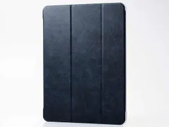 【新品・5営業日で発送】ELECOM エレコム 13インチiPadAir(M2)／ケース／背面クリア／ネイビー(TB-A25XWVNV)