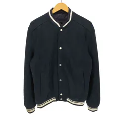 ザラ ZARA Faux Suede BASEBALL JACKET フェイク スエード ベースボール ジャケット メンズ import：L のサムネイル