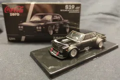 POP-RACE 1/64 COCA-COLA ZERO SUGAR SKYLINE GT-R V8 DRIFT HAKOSUKA S19-07