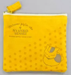【中古】バッグ(キャラクター) ニャンコ先生 スエードポーチ 「アニメ 夏目友人帳展」