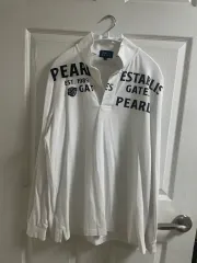 パーリーゲイツ 長袖 Tシャツ 白 6 (105cm)