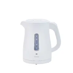 テスコム(TESCOM) TKE30A-W ホワイト 電気ケトル 1.0L 【1200W急速沸騰 転倒お湯もれ防止 空焚き防止 蒸気抑制構造】 自動OFF 二重構造のサムネイル