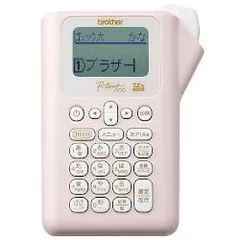 ブラザー(brother) PT-J100P ピンク ピータッチ ラベルライター ガーリータイプのサムネイル