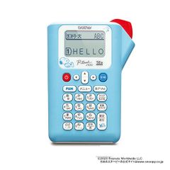 ブラザー(brother) PT-J100SNL スヌーピーライトブルー ピータッチ P-touch ラベルライター