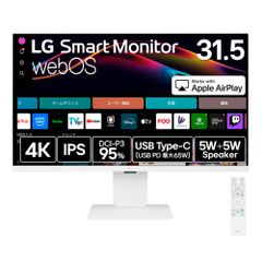 LG ゲーミングモニター 31.5インチ ホワイト 4K 32GS95UV-W - メルカリ