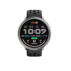 アマズフィット(Amazfit) SP170073-C226 ブラック Amazfit Active 2 Round ブラックスポーツシリコン スマートウォッチ