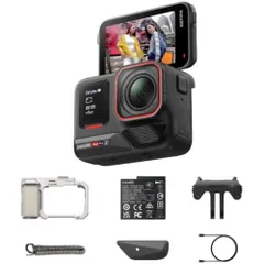 Insta360 Insta360 Ace Pro2 ミット゛ナイトフ゛ラック グリップ:ムーンライトシルバー ストリート撮影キット シングルバッテリー CINSBBGA-ACEPRO248