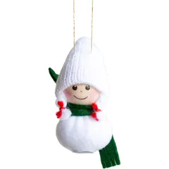 NORDIKA nisse ノルディカ ニッセ オーナメント クリスマスツリー 雑貨 木製 人形 北欧 (女の子 マフラー) [女の子 マフラー]