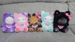 ハローキティ ぬいぐるみ キーホルダー 5種 セット